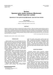 Review: Spesiasi pada Jambu-Jambuan (Myrtaceae ... - Biodiversitas