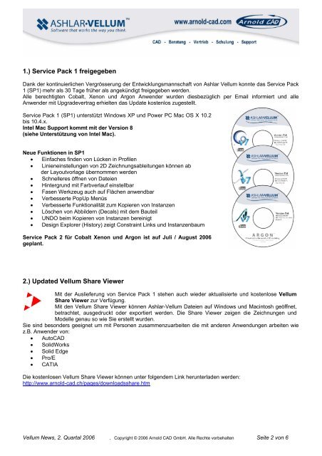 The Design Explorer - Ashlar Vellum CAD Software