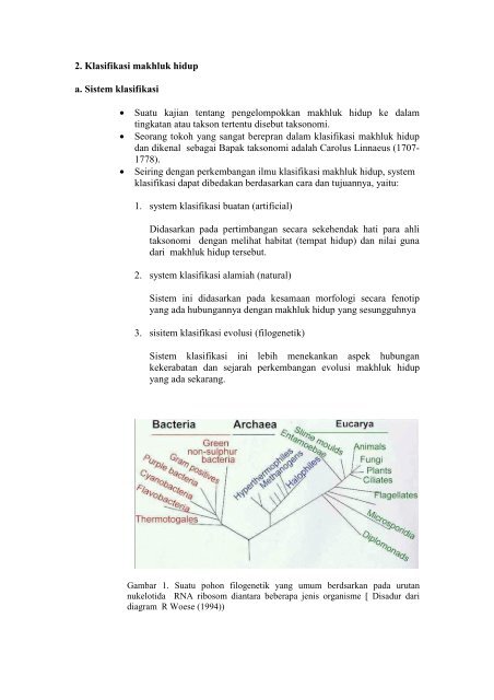 KEANEKARAGAMAN MAKHLUK HIDUP • Istilah ... - Direktori File UPI