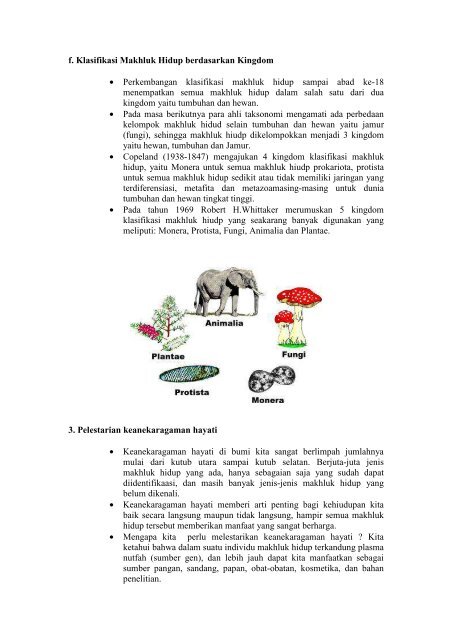 KEANEKARAGAMAN MAKHLUK HIDUP • Istilah ... - Direktori File UPI