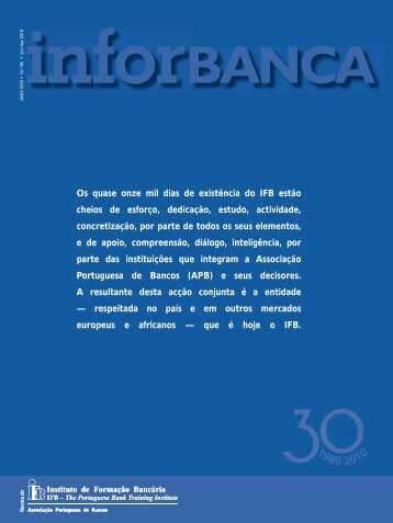 Inforbanca Nº 85 - IFB