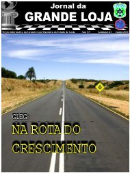 Jornal da GLEG Junho - Grande Loja Maçônica do Estado de Goiás