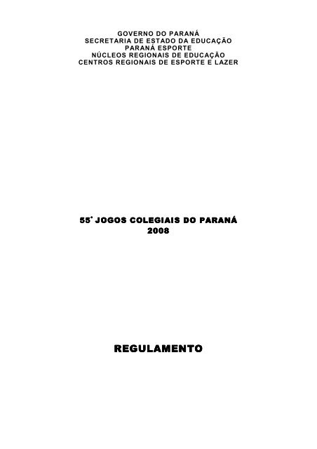 Jogos Escolares do Paraná reunirão mais de seis mil pessoas em Maringá