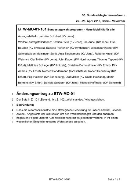 35. Ordentliche Bundesdelegiertenkonferenz 26.