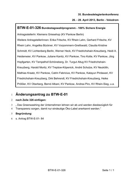 35. Ordentliche Bundesdelegiertenkonferenz 26.