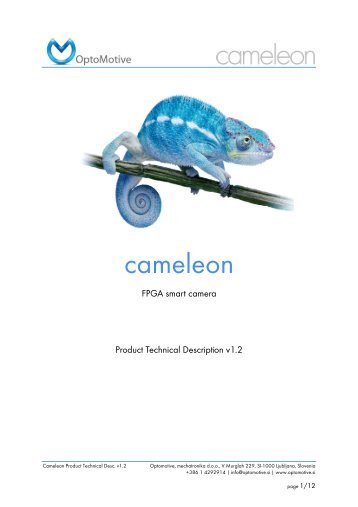 cameleon - Optomotive