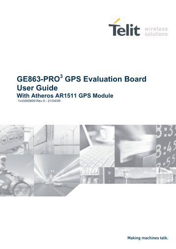 GE863-PRO3 Software Guide - Telit