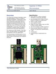 Spartan-3 FPGA Micromodule