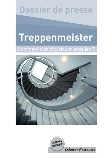 TREPPENMEISTER bien choisir son escalier