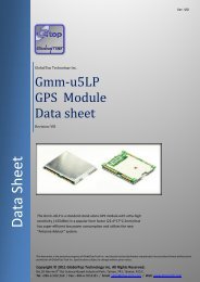 Gms-d1 GPS Antenna Module Data Sheet - Trenz Electronic