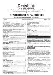 Amtsblatt - Treuenbrietzen