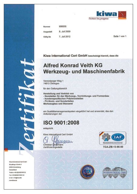 Flachauswerfer nach ISO 8693 (DIN 1530)