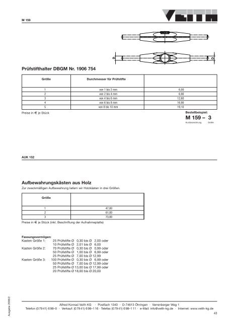 Flachauswerfer nach ISO 8693 (DIN 1530)