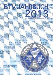 2013 - Bayerischer Triathlon Verband