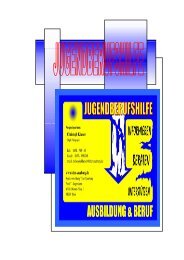 JUGENDBERUFSHILFE „Jugend-Scout” - Landkreis Trier-Saarburg
