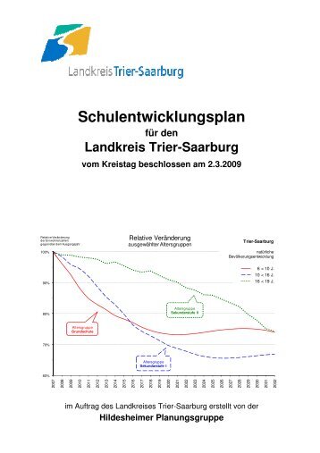 Schulentwicklungsplan Trier-Saarburg - Landkreis Trier-Saarburg
