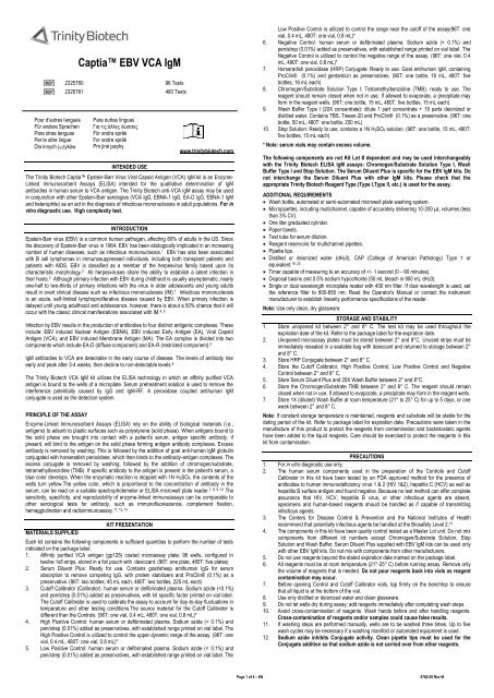 How To Read Ebv Interpretation Chart