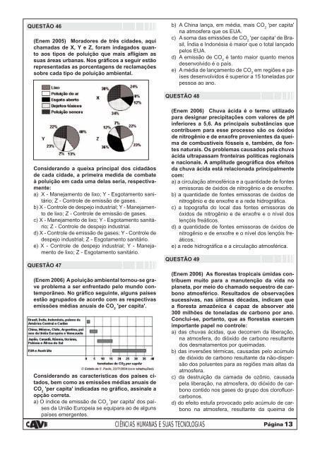 CIÊNCIAS HUMANAS E SUAS TECNOLOGIAS - Cave