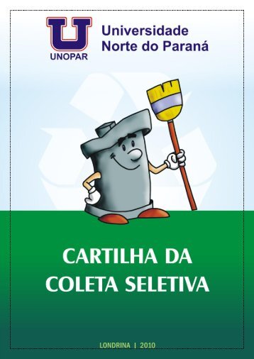 PROPOSTA DE FOLDER DE COLETA SELETIVA - Unopar