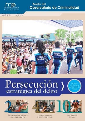 Observatorio de Criminalidad Boletín del - Ministerio Público