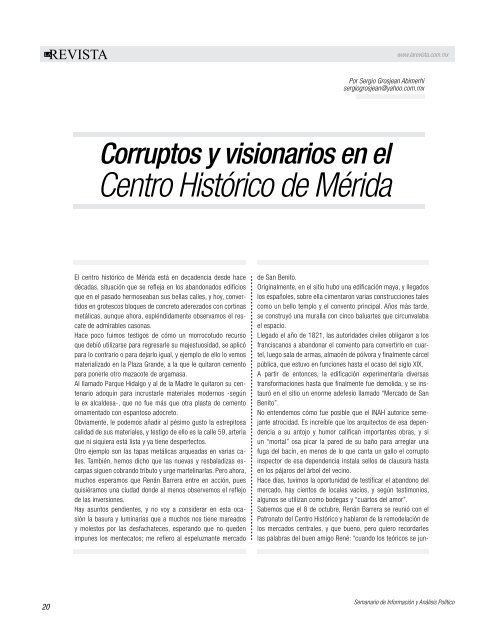 Edición 07/12/2012 - La Revista Peninsular