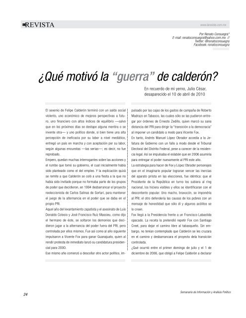 Edición 07/12/2012 - La Revista Peninsular