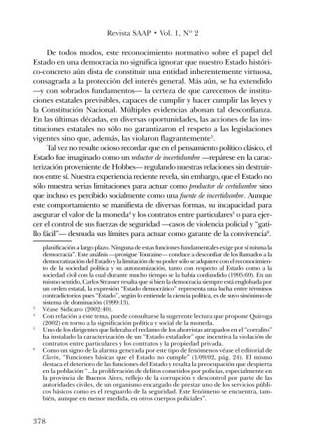 La democracia y los vaivenes dee los público-estatal. - Sociedad ...