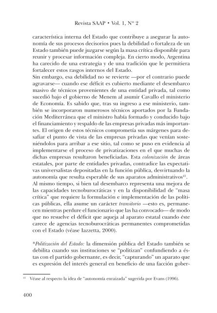 La democracia y los vaivenes dee los público-estatal. - Sociedad ...