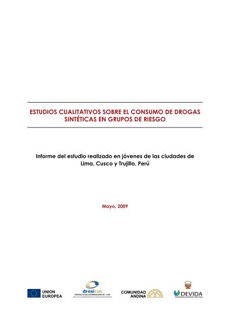 estudios cualitativos sobre el consumo de drogas sintéticas en ...