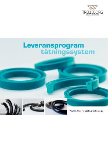 Leveransprogram tätningssystem - Trelleborg Sealing Solutions