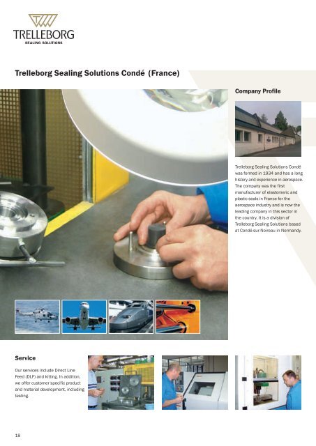 Global Manufacturing Capabilities - Trelleborg Sealing Solutions