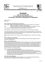 Protokoll Kreistag 2004 - TTKV Goslar eV