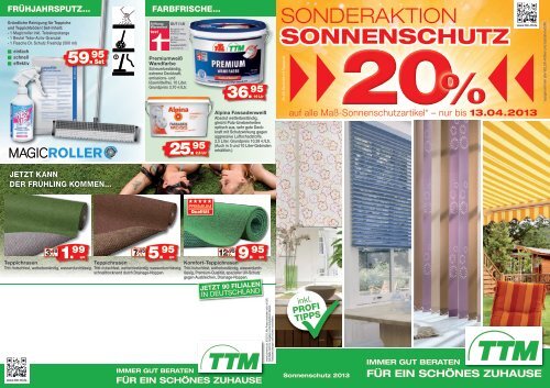 SONDERAKTION SONNENSCHUTZ - ttl/ttm