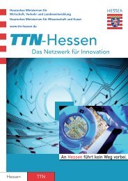 TTN-Hessen Das Netzwerk für Innovation