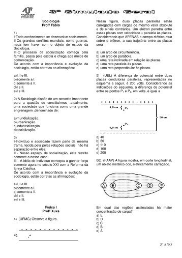 3º ANO - Colégio Alexander Fleming