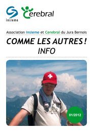 COMME LES AUTRES ! INFO - Vereinigung Cerebral