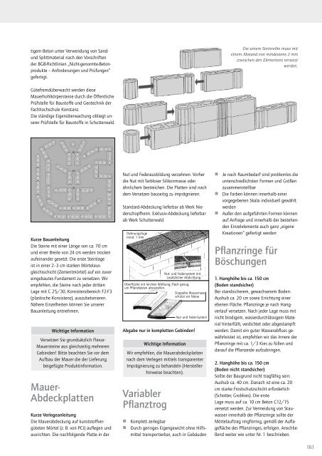 Verlegeanleitungen - UHL Verbundstein AG