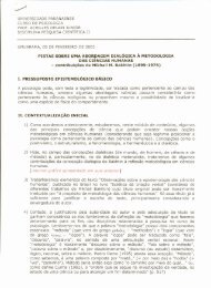 Pistas sobre uma abordagem dialógica à ... - Vigotski - Brasil
