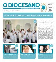 MÊS VOCACIONAL NO ANO SACERDOTAL - Diocese Cachoeiro