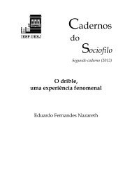 O drible, uma experiência fenomenal -_Eduardo Nazareth - Sociofilo