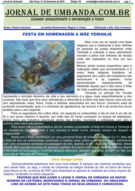 Você sabe o que - Tenda de Umbanda Estrela do Mar