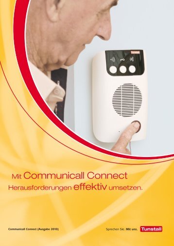 Mit Communicall Connect - Tunstall GmbH