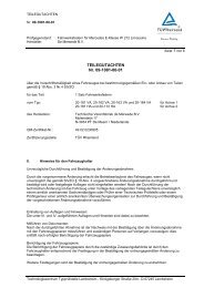 Teilegutachten - TA-TECHNIX