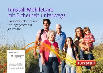 Tunstall MobileCare mit Sicherheit unterwegs - Tunstall GmbH