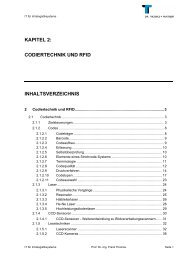 Codiertechnik und RFID - DR. THOMAS + PARTNER GmbH & Co. KG