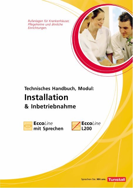 EccoLine Installation - Tunstall GmbH
