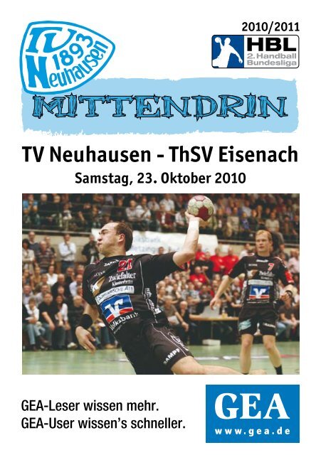 23.10.2010 TV 1893 Neuhausen - ThSV Eisenach