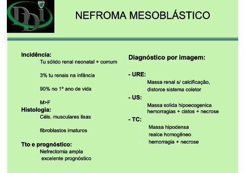 Neoplasia renais das vias excretoras - Dr_ Daniel ... - (DDI) - UNIFESP