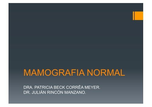 MAMOGRAFIA NORMAL - Sidi