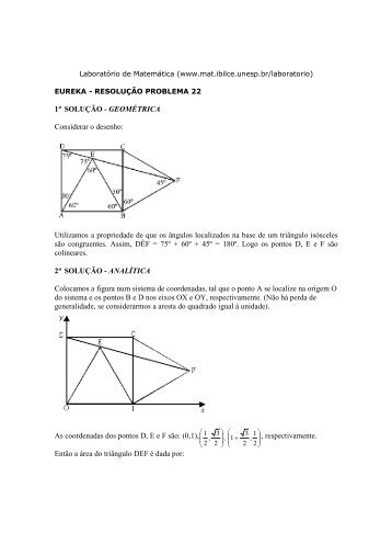 solução - Unesp